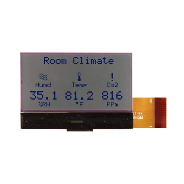 NHD-C12864GG-RN-GBW LCD COG GRAPH 128X64 NO REFL