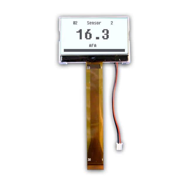 NHD-C12864WC-FSW-FBW-3V3 LCD COG GRAPH 128X64 TRANSFL