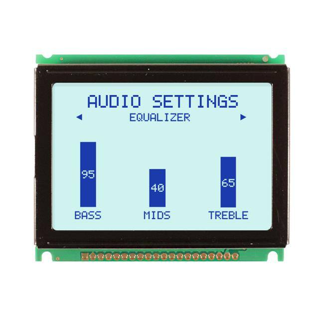 NHD-12864MZ-FSW-GBW-L LCD MOD GRAPH 128X64 WH TRANSFL