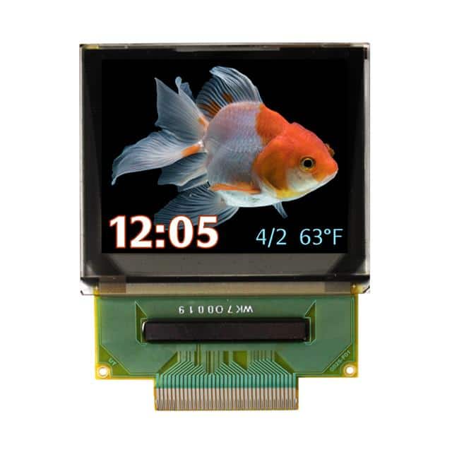 NHD-1.45-160128G 1.45" FULL COLOR OLED GLASS