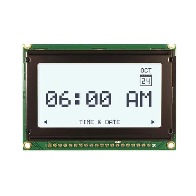 NHD-12864WG-BTFH-V#N LCD MOD GRAPH 128X64 WH TRANSFL