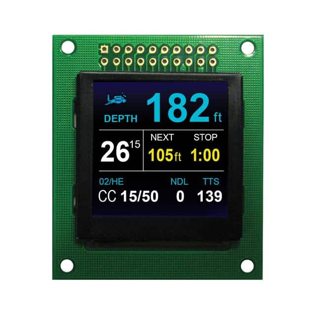 NHD-1.5-128128UGC3 DISPLAY FULL COLOR OLED 1.5"