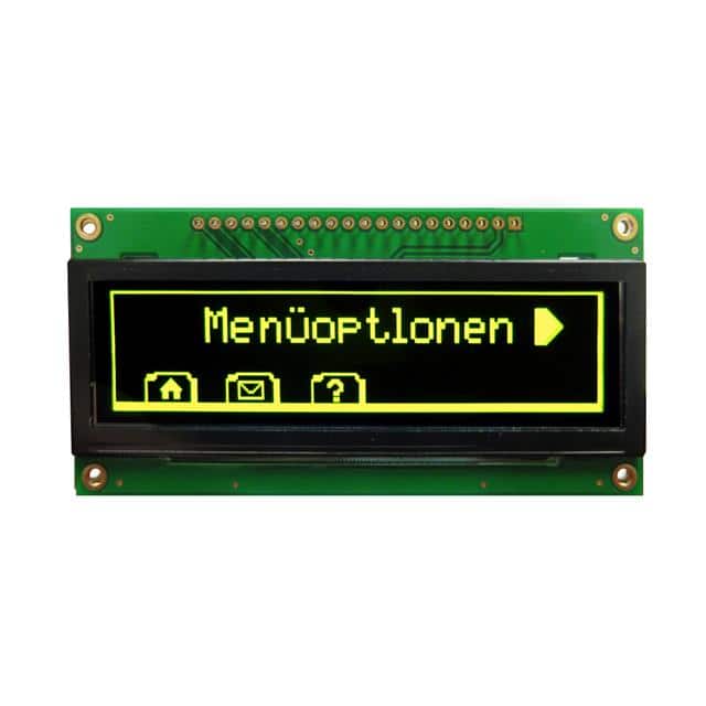 NHD-3.12-25664UMY3 OLED GRAPH MULTIFONT YEL 3.12