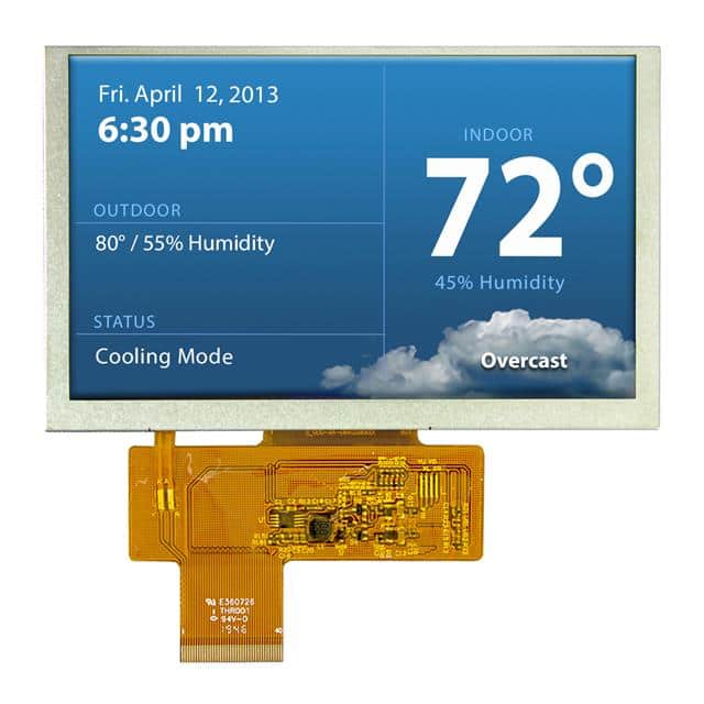 NHD-5.0-800480TF-ATXL# LCD TFT DISPLAY WVGA 5"