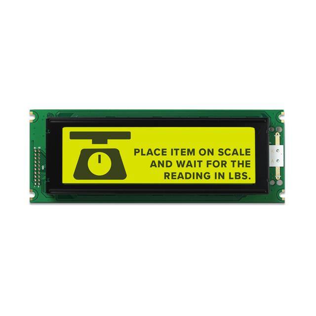 NHD-24064WG-AYYH-VZ# LCD MOD GRAPH 240X64 Y/G TRANSFL