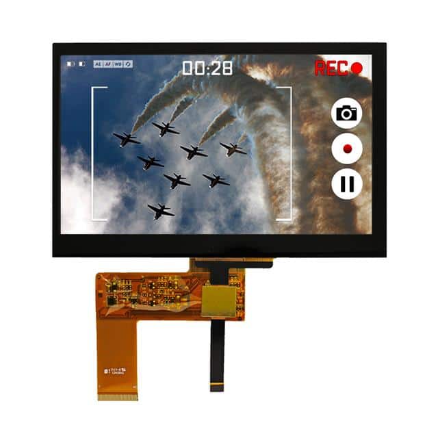 NHD-7.0-800480EF-ASXV#-CTP LCD TFT DISPLAY WVGA 7" CAP T/S