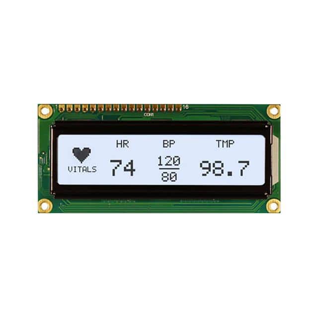 NHD-14432WG-BTFH-V#T LCD MOD GRAPH 144X32 WH TRANSFL