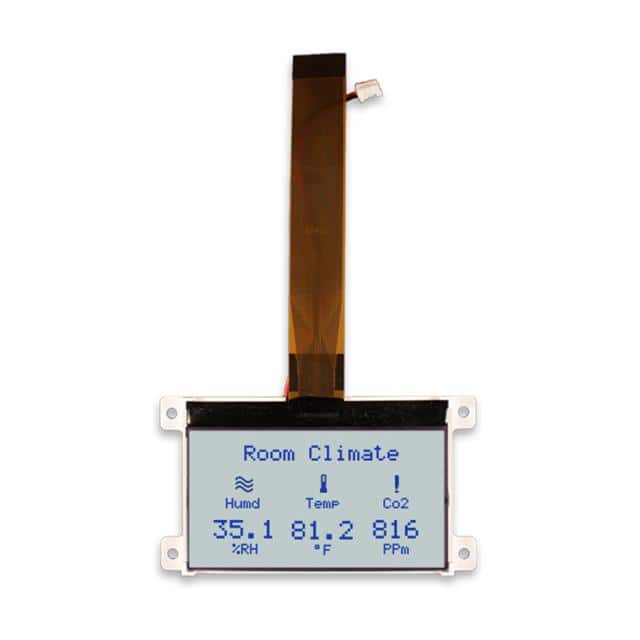 NHD-C12864WO-B1TGH#-M LCD COG GRAPH 128X64 TRANSFL