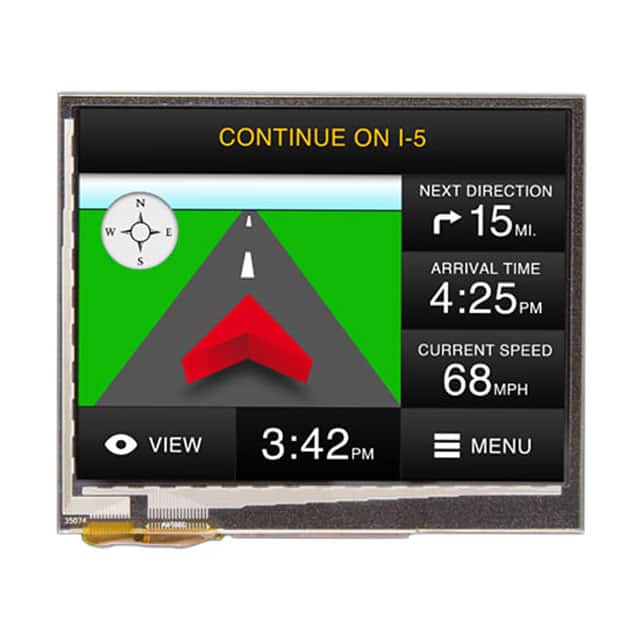 DT035BTFT-PTS2 LCD DISP TFT 3.5" 320X240