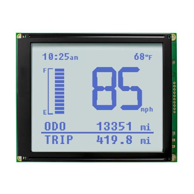 NHD-160128WG-BTGH-VZ#-1 LCD MOD GRAPH 160X128 WH TRANSFL