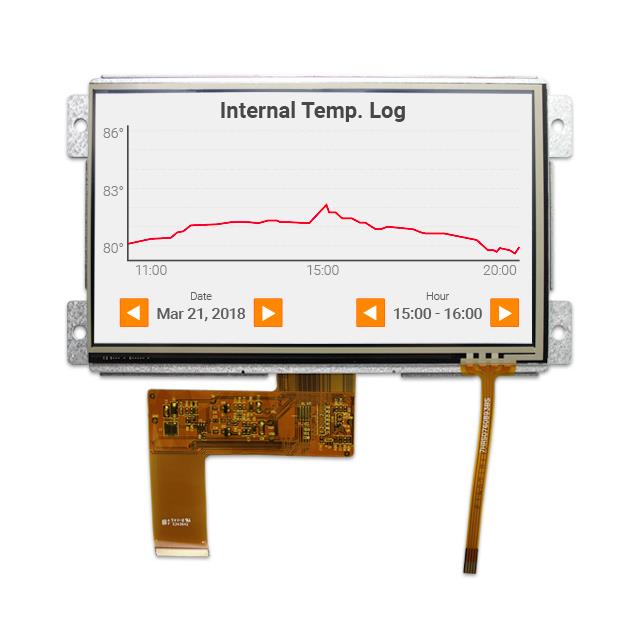 NHD-7.0-800480MB-ASXN-T LCD DISPLAY TFT 7" 800X480