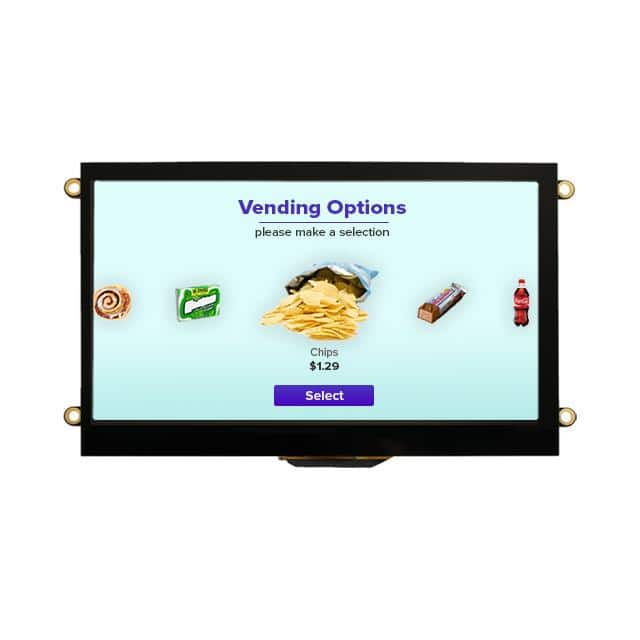 NHD-7.0-800480FT-CSXN-CTP 7" EVE2 TFT SUNL MODULE CAP TOUC