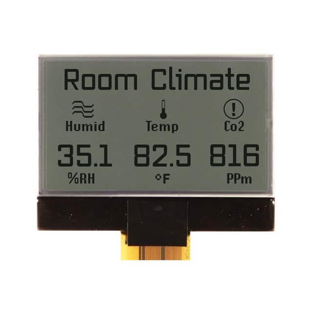 NHD-C12864B2Z-RN-FBW LCD COG GRAPH 128X64 REFLECT