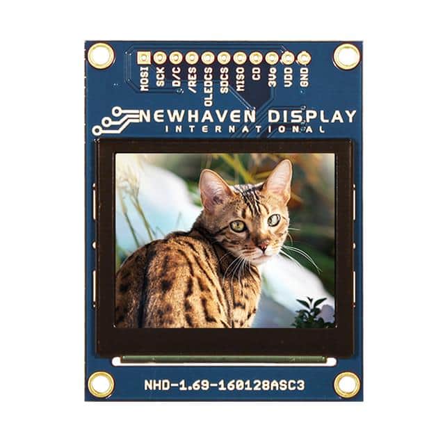 NHD-1.69-160128ASC3 1.69" SERIAL COLOR OLED