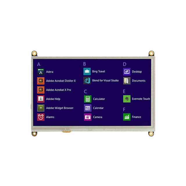 HTT70A-TPR-BLM-B0-H5-CH-V5 GRAPHIC TFT HDMI RGB 5.0V FULL C