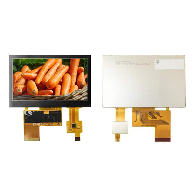 ATM0430D12B-CT 4.3" TFT LCD 480 X 272 W/ PCAP