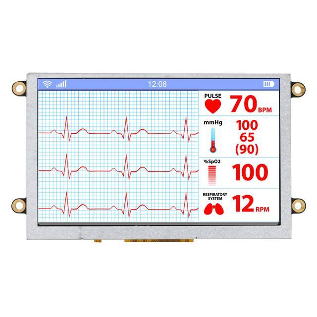 NHD-5.0-HDMI-N-RSXP LCD DISPLAY TFT 5" PREM HDMI