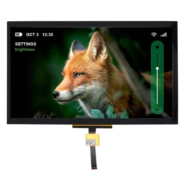NHD-10.1-1024600BF-LSXP-CTP 10.1" IPS TFT LVDS W/ CAP TOUCH