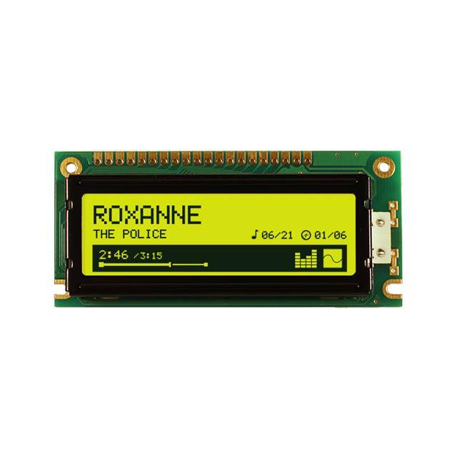 NHD-12232WG-EYYH-V#A LCD MOD GRAPH 122X32 Y/G TRANSFL