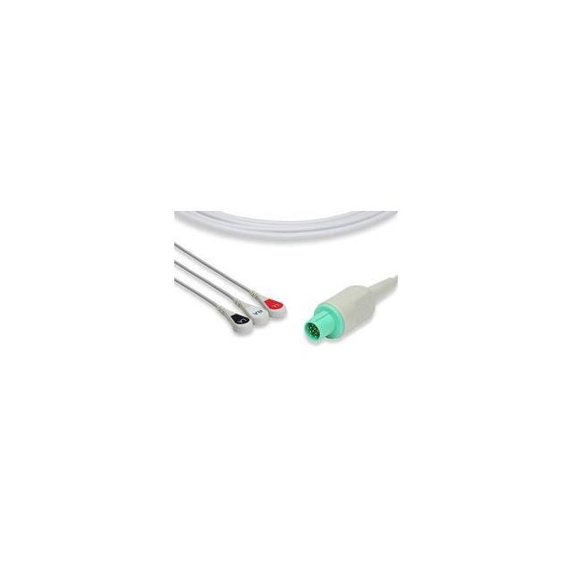 303-442-99 DIRECT-CONNECT ECG CABLES Replacement for Hellige 303-442-