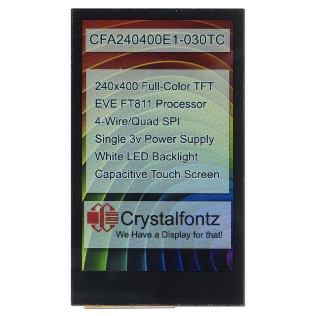 CFA240400E1030TC 3.0", 240x400, standard brightne