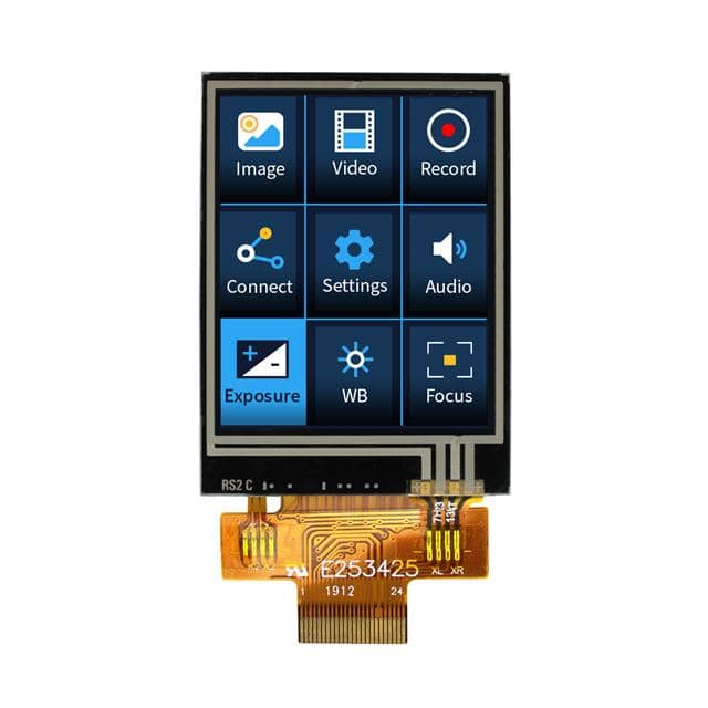 NHD-1.8-128160EF-SSXN-FT 1.8" TFT 128X160 PIXELS SPI