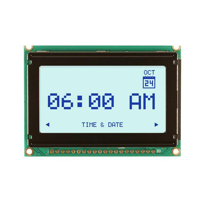 NHD-12864WG-BTGH-T#N LCD MOD GRAPH 128X64 WH TRANSFL