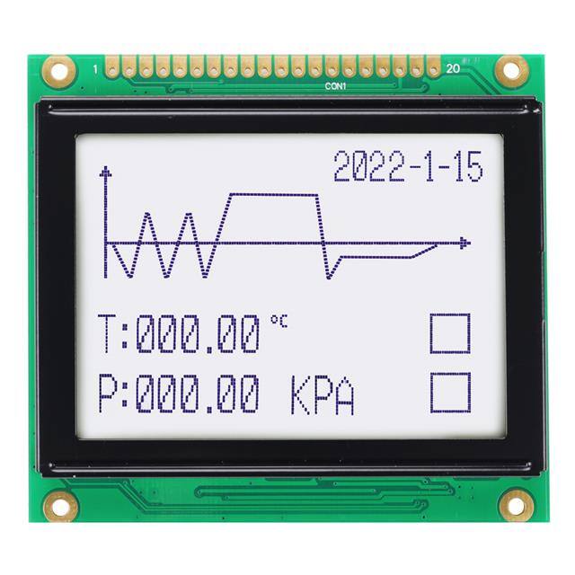 NHD-12864WG-CTFH-V#N LCD GRAPHIC 128X64 TRANSFL