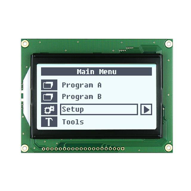 NHD-12864AZ-FSW-FBW LCD MOD GRAPH 128X64 WH TRANSFL