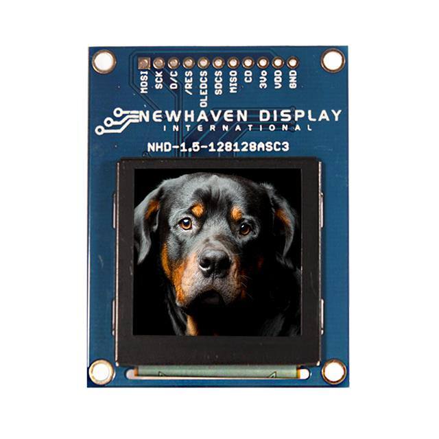 NHD-1.5-128128ASC3 1.5" SERIAL COLOR OLED
