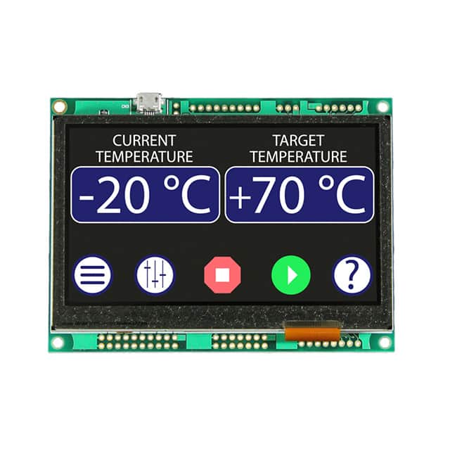 GTWQ043C3A00PA LCD TFT TOUCH SCREEN 4.3" COMMAN