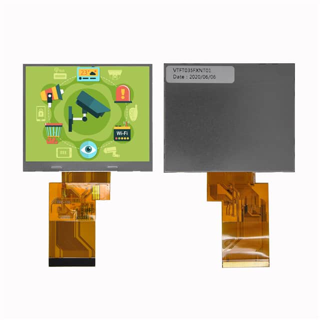 VTFT035FXNT01 3.5" TFT - 320 X 240 TN RGB