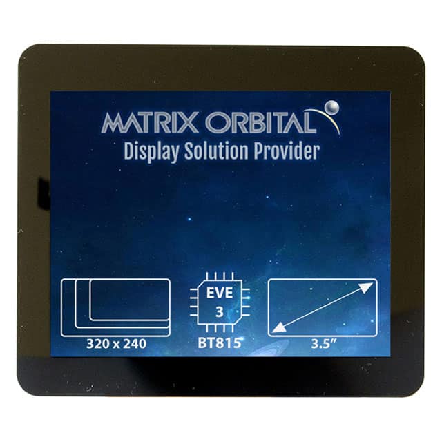 EVE3-35G-BLM-TPC-F32 3.5" 320X240 PIXEL CAPACITIVE TO