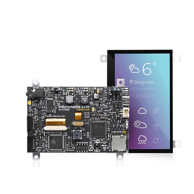 MIKROE-4315 MIKROMEDIA 4 FOR STM32F2 CAP