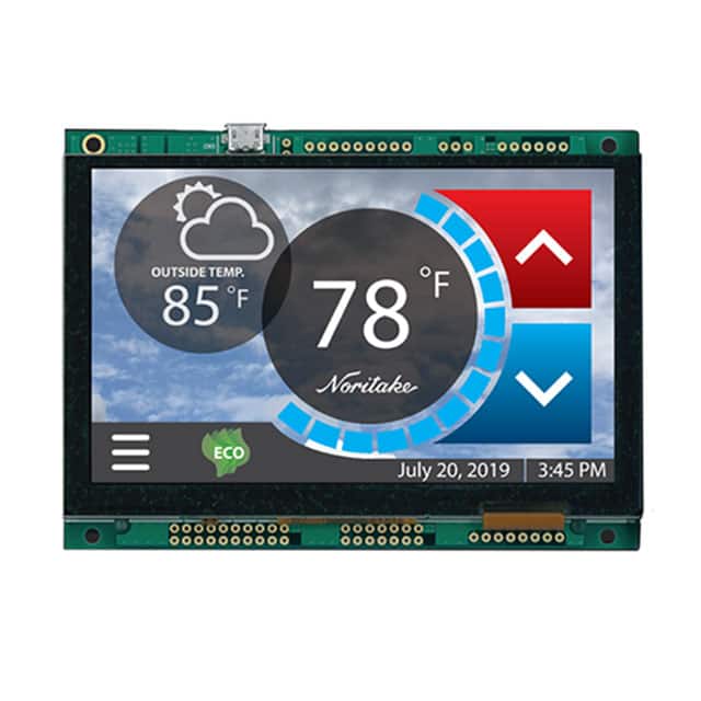 GTWV050C3A00PA LCD TFT TOUCH SCREEN WVGA 5"