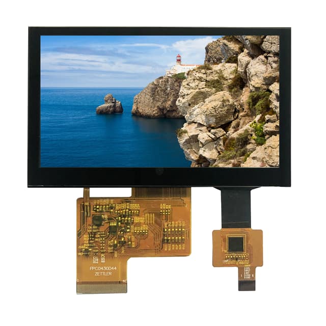 ATM0430D44-T 4.3" IPS LCD 800 X 480 W/ RTP