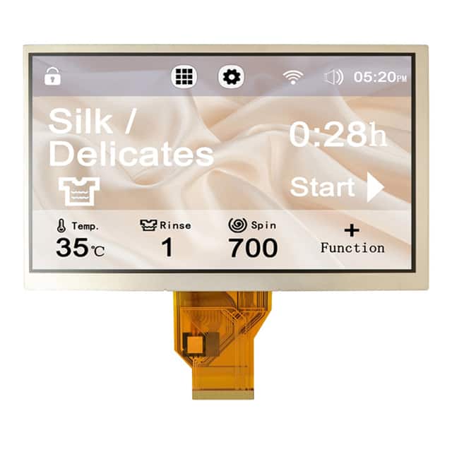 ATM0700L61 7.0" IPS LCD 1024 X 600 600 NITS