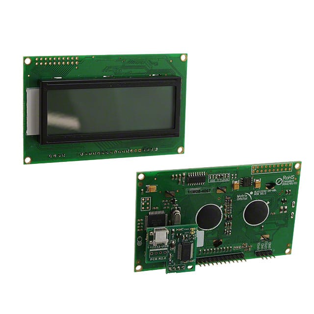 GLK12232-25-USB-FGW LCD GRAPHIC 122X32 GRY/WHT