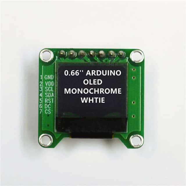 AOM6448A0-0.66WW-ANO 0.66'' ARDUINO OLED WHITE 64X48