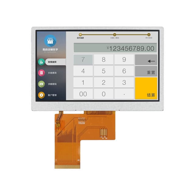 DLC0430BCP10RF-2 4.3" IPS TFT 480X272