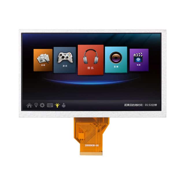 DLC0700BWM27QT-5 7" TFT 800X480