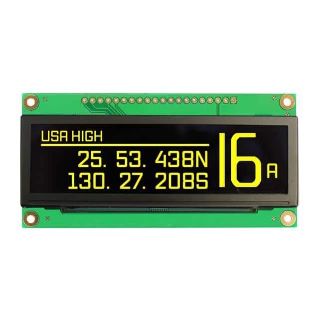 NHD-3.12-25664UCY2 OLED GRAPHIC 256 X 64 YLW