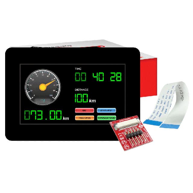 GEN4-ULCD-43DCT-CLB DISPLAY LCD TFT 4.3" 480X272