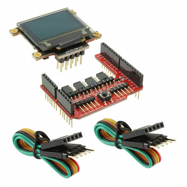 UOLED-96G2-AR OLED ARDUINO 0.96" SHIELD & CBL