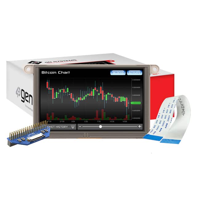 GEN4-4DPI-50T LCD DISPLAY TFT 5" 800X480
