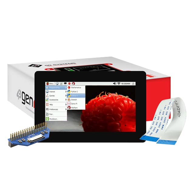 GEN4-4DPI-70CT-CLB LCD CAP TOUCH 7" RASPBERRY PI