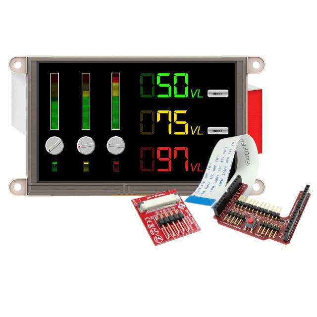 GEN4-ULCD-50D-AR DISPLAY LCD TFT 5.0" 800X480