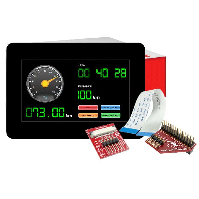 GEN4-ULCD-43DCT-CLB-PI DISPLAY LCD TFT 4.3" 480X272