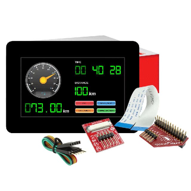 GEN4-ULCD-70DCT-CLB-SB-PI DISPLAY LCD TFT 7.0" 800X480