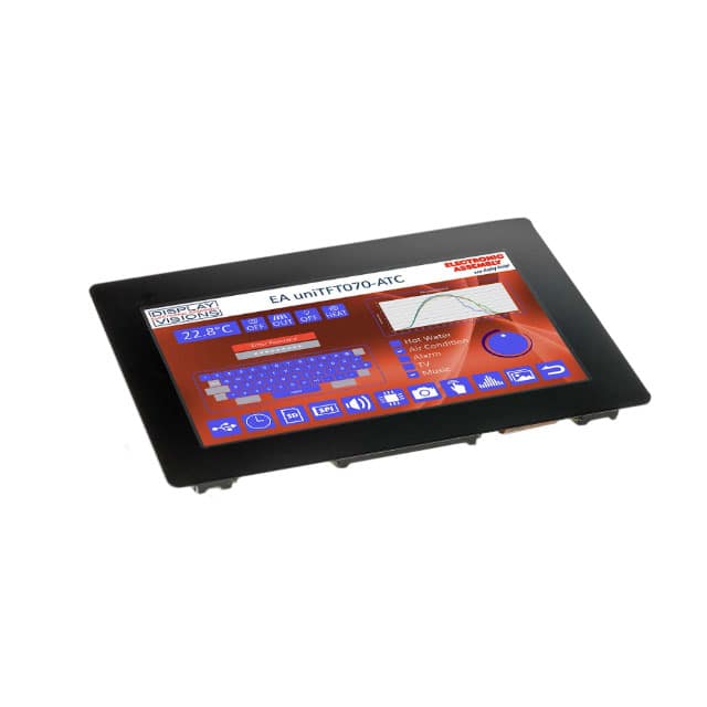 EA UNITFT070-ATC LCD MOD GRAPH 1024X600 W/BACKLIT
